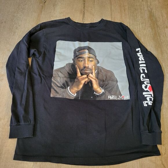 Vintage Tupac Shakur Poetic Justice Shirt - Picture 1 of 6